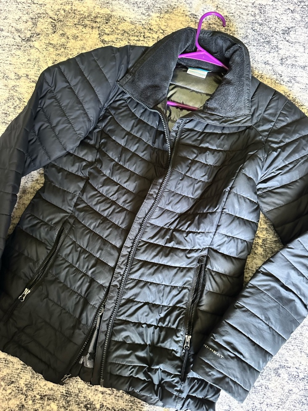 Columbia Black OmniHeat Puff Jacket